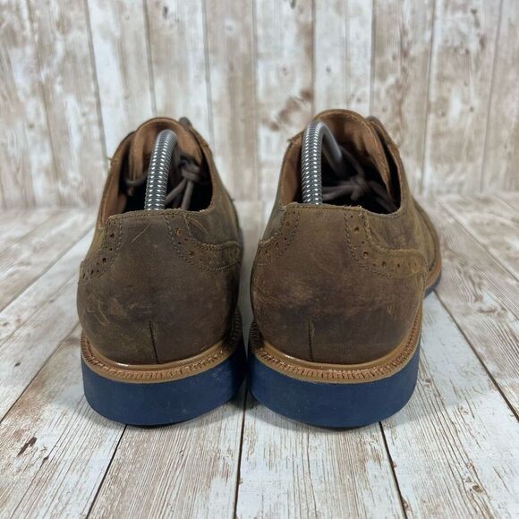 Cle haan grand os‎ leather wingtip Mens 10 - Picture 3 of 8